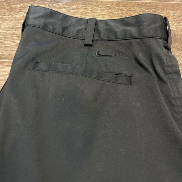 Nike Other - Nike Golf Dri-Fit Pants Men's 35x33.5 Black Chino Golf Performance Stretch